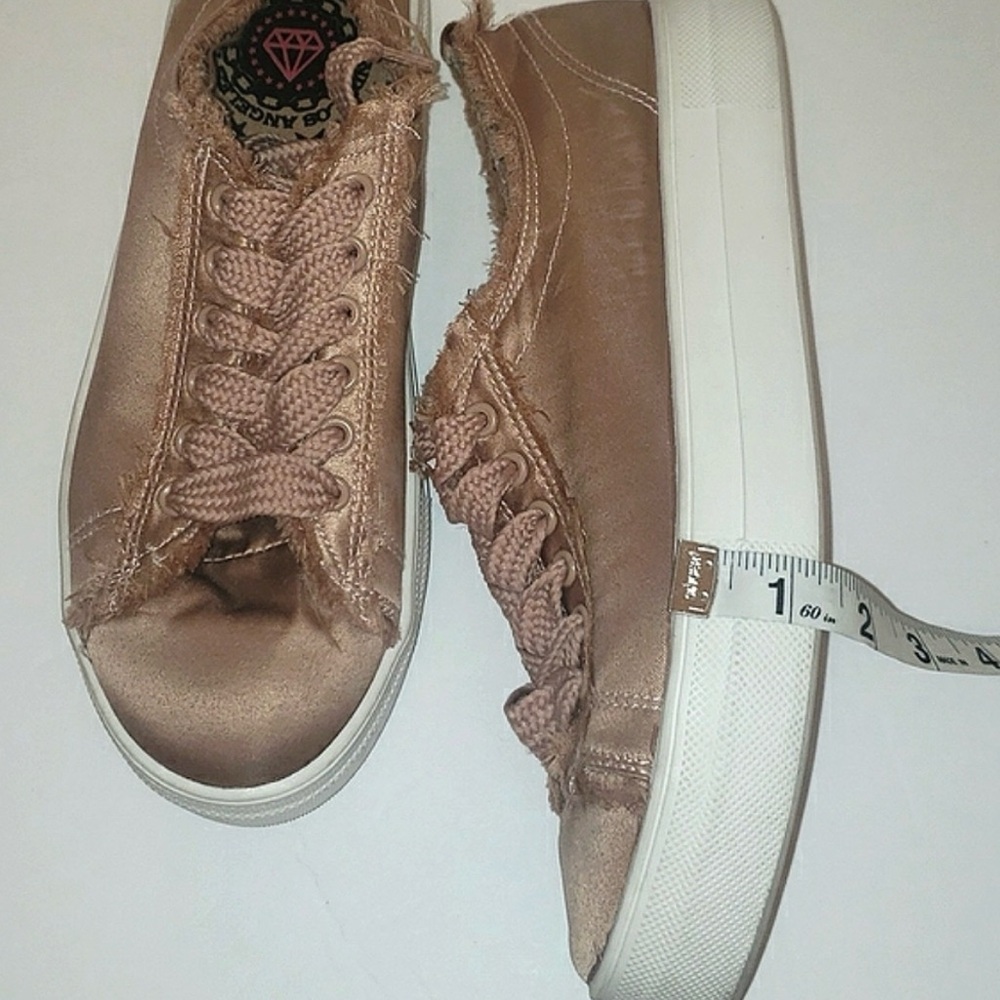 Rock and Candy Lace Up Platform Sneakers Shoes Silky Rose Woman’s US Size 9 New - Picture 8 of 11